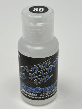 Fastrax Racing Pure Silicone Oil 80wt FAST60-80 1100cst 50ml easy bottle Diff RC
