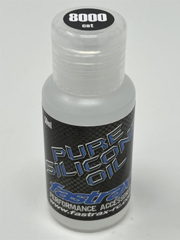 Fastrax Racing Pure Silicone Diff Oil 8000cst FAST61-8K Gear 50ml easy pour RC