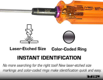 MIP 3/32" Hex Driver Wrench Gen 2 MIP9203 V2 3/32 inch precission Allen Tool RC