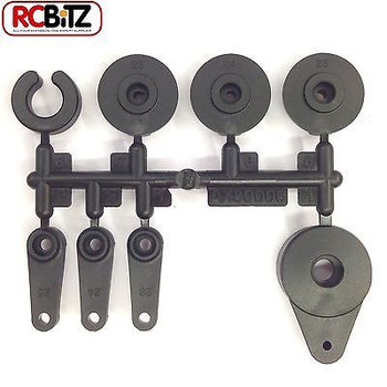 Axial SERVO SET saver horn for ALL Servos Savox Futaba Hitec 23t 24t 25t AX80006