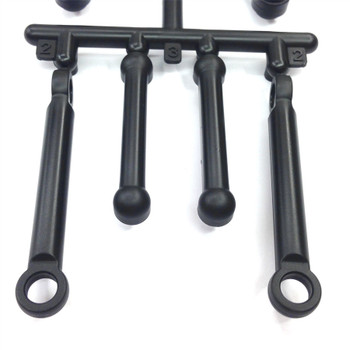 CLEARANCE 30% DISCOUNT Axial Steering Suspension Links parts trees for SCX10 4 link Honcho or Dingo[Steering Links for SCX10 RTR AX80017]