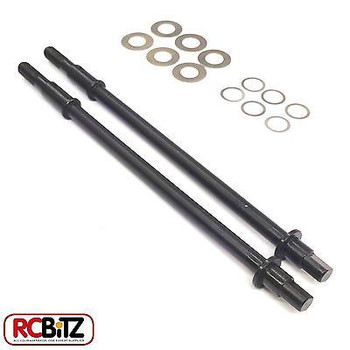 Axial AX10 & SCX10 Straight Axle Rear Shaft 6X104x50mm x2 UPGRADE AX30421