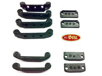 Carisma GT14 Hinge Pin Mounts NARROW CA143396 or WIDE CA14337 0 2 3 4 Toe-in set[Narrow CA14396]