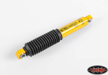 Super Scale Shock Boots BLACK 4 Rubber Absorber Covers Stops Shaft Wear Z-S0981