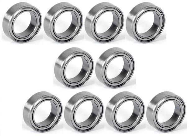 Metal Shield Bearings 8x12x3.5mm x10 Super Bully Yota TF2 Axles Z-S0681 II G2
