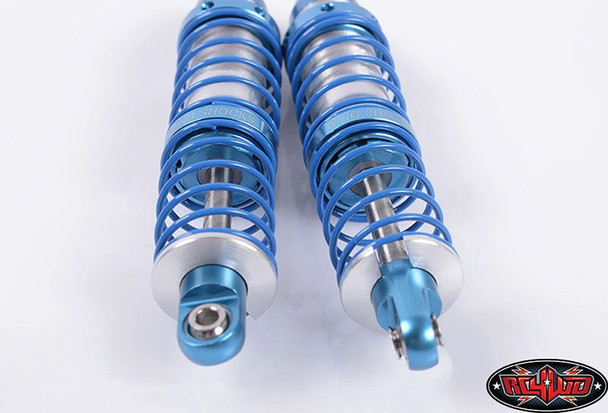 RC4WD King Off-Road Dual Spring Shocks 80mm MEDIUM OD Z-D0055 Shock Blue