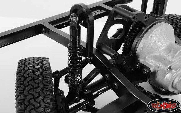 Dual Spring 80mm Scale Black Shocks Ver 2 BlackZ-D0039 Gelande II G2 RC4WD