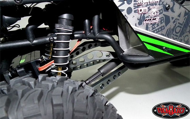 CLEARANCE 30% DISCOUNT RC4WD Lower 4 Links for Axial Wraith PAIR Gun Metal inc Rod Ends Z-S0350