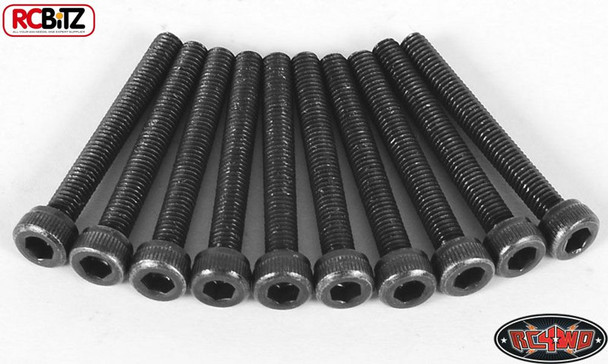 Steel Socket Head Cap Screws M3 x 25mm 10 BLACK use metric hex driver RC Z-S0739
