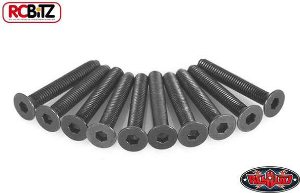 CLEARANCE 30% DISCOUNT Steel Flat Head Socket Cap Screw M3 x 20mm (10) Z-S1311 RC4WD Hardware Bolts