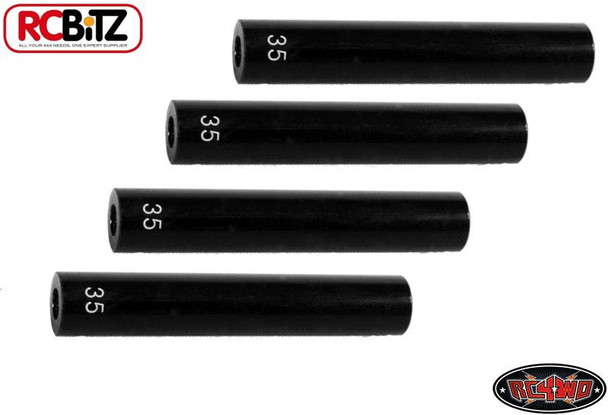 CLEARANCE 30% DISCOUNT 35mm 1.37" Internally Threaded Aluminum Link BLACK 4 RC4WD Suspension Z-S1461