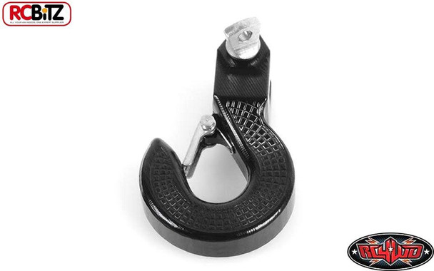RC4WD Monster Swivel Winch Hook w/ Safety Latch BLACK Metal Z-S1250 TOY RC