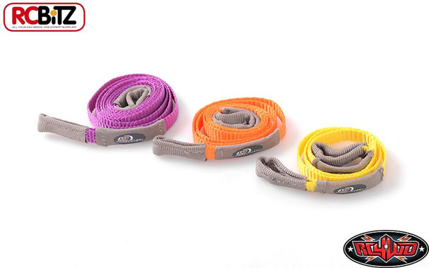 RC4WD TOY ARB Winch Strap Tree Strop Line Rope Set 3 lengths Z-S1618 406-1016mm