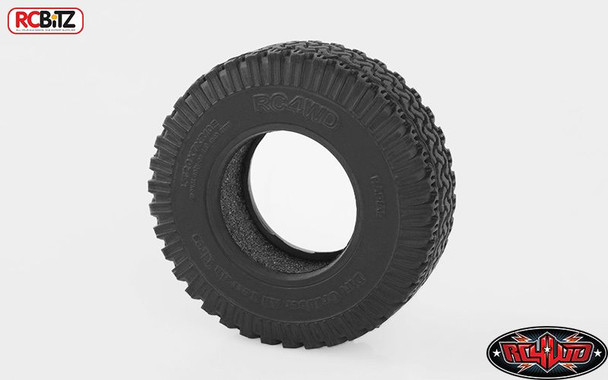 Dirt Grabber 1.0" All Terrain Scale Tires 18th RC Micro Tyre RC4WD Z-T0142 PAIR