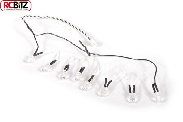 8 LED Light String WHITE for AX31097 & Axial Light Bar easy to install AX31098