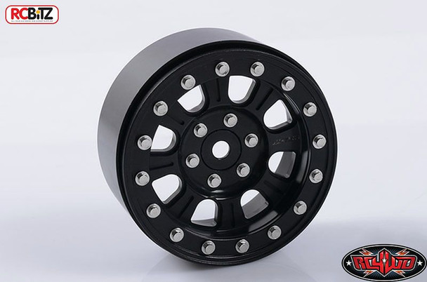 RC4WD Raceline Monster 2.2" Beadlock Wheels BLACK Hex Mount Z-W0193 Bomber RC