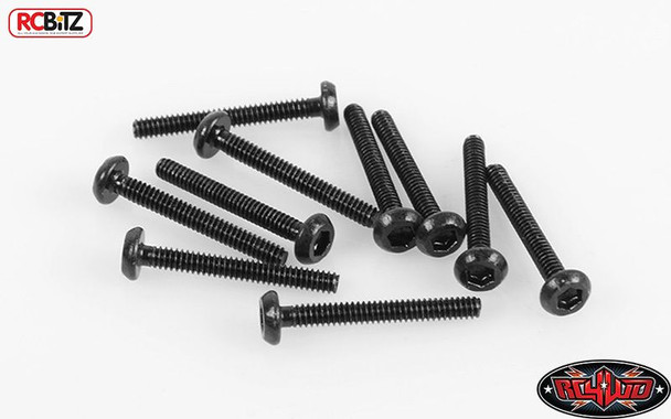 Steel Button Head Cap Hex Screws M1.6 x 12mm 10 RC4WD Z-S1533 m 1.6 12 mm  RC
