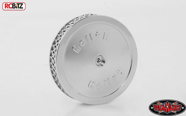 RC4WD Holley V8 Air Cleaner Filver Z-S1662 Scale Engine CHROME Decals 40mm Dia