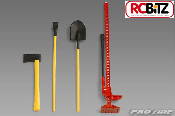 ProLine Scale Accessories TOOLS High Lift Jack Shovel Axe Pry Bar PL6045-00 #2