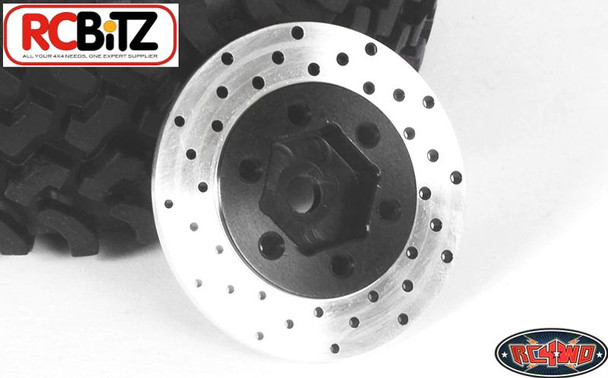 RC4WD 1.9" 2.2" 6 Lug Steel Wheel Hex Hub with Brake Rotor Disc Hex Hubs Z-S0530