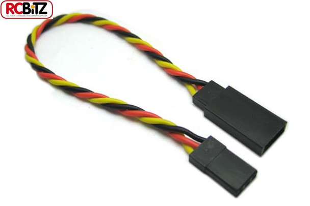 Etronix JR Receiver Twisted Extension Wire Servo ESC Lead Cable 10 cm ET0732 RC