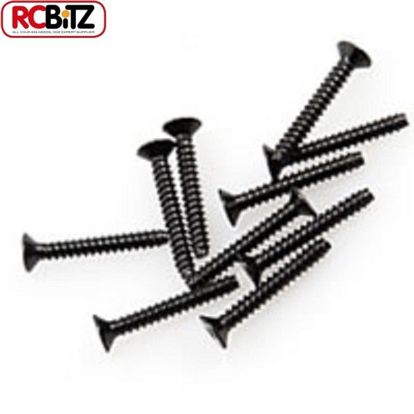 Axial M2.6 x 18mm Hex Tapping Flat Head 10 Receiver box Screw AXA0416 Wraith