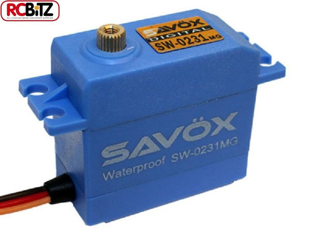 Savox SW0231MG+ Waterproof High Torque STD Metal Gear Digital Servo SAV-SW0231MG+