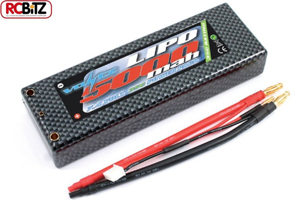 VOLTZ 5000mah LiPo 2s 7.4v 35c HARD Case STICK Battery Pack VZ0315 RC UK rcBitz