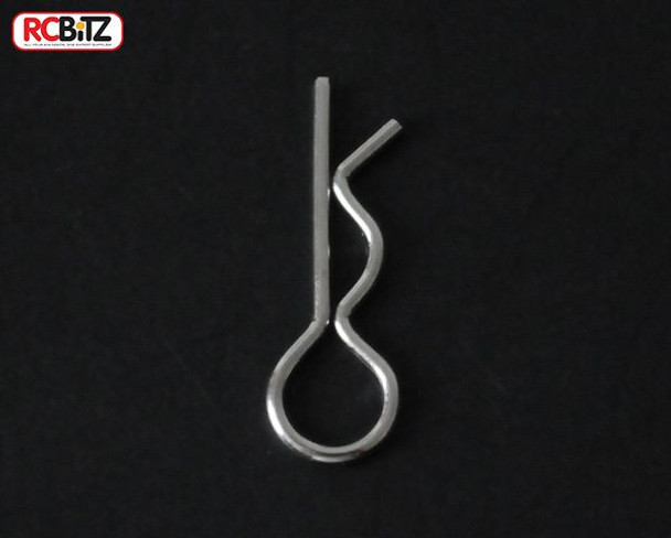 Silver Steel Large Body Clips x 10 1.40mm Pins R-Clips RC4WD Z-B0018 Silver Steel Large Body Clips x 10 1.40mm Pins R-Clips RC4WD Z-B0018