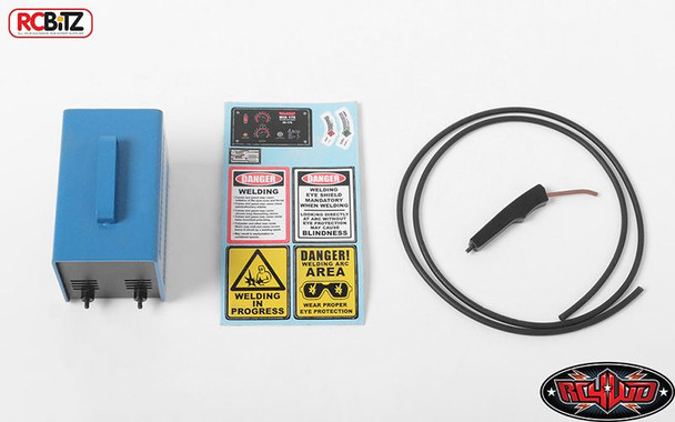 Scale Garage Series 10th MIG Welder & Torch Hose & stickers RC4WD Z-S1778 RC