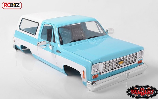 RC4WD Chevrolet Blazer Scale Hard Body Complete Set LIGHT BLUE Z-B0148 K5
