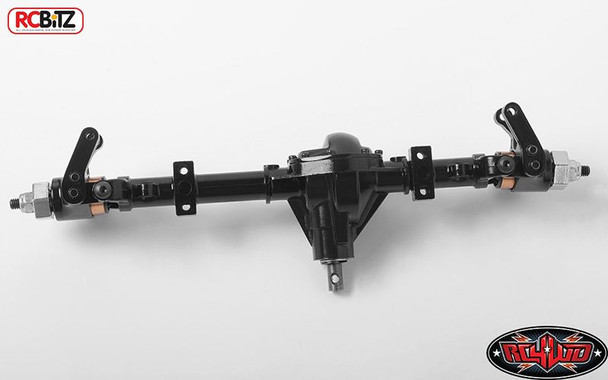 美品★【RC4WD製★K44 アルティメット スケールアクスル】TF2 RC4WD TF2 K44 Ultimate Scale Cast Front Axle (Left Pumpkin