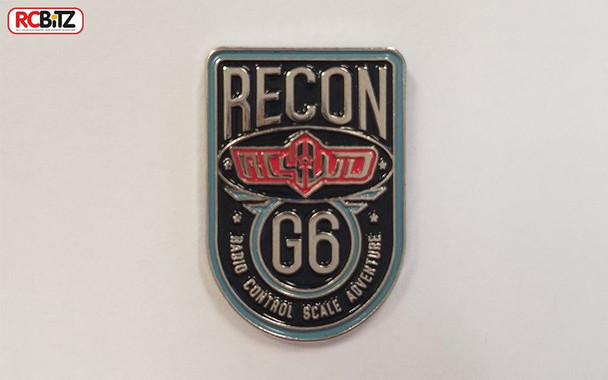 RC4WD Recon G6 LOGO Soft Enamel Pin Colour Badge Z-L0104 18x25mm Official G 6