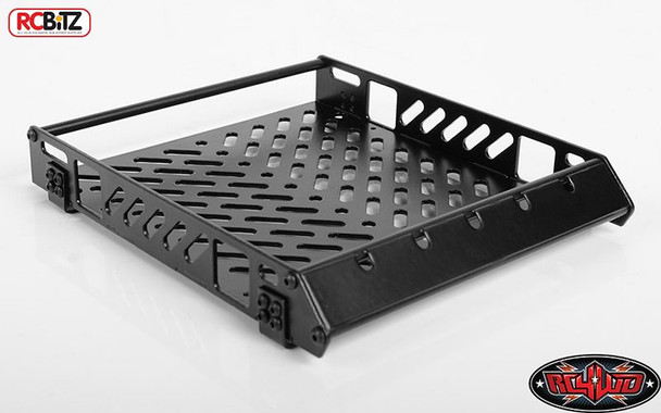 CLEARANCE 30% DISCOUNT TOY Tough Armor LZR-1 METAL Roof Rack Z-X0039 Baja Squadron S8 Light Bar mount