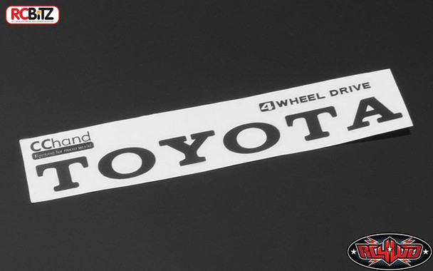 Metal Vintage Rear Emblem for TF2 Mojave Body BLACK Logo Sticker Decal VVV-C0293