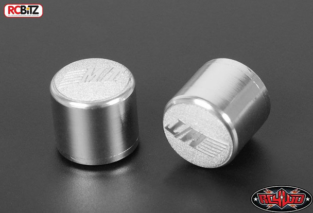 RC4WD Mickey Thompson Classic Lock 1/10 Wheel Center Hub Caps Z-S1142 SILVER