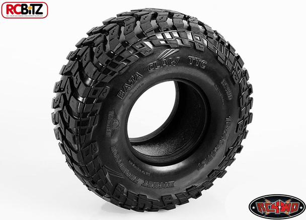 RC4WD Mickey Thompson 1.7 Baja Claw TTC Radial Scale Tires 2 w/ Foams Z-T0111
