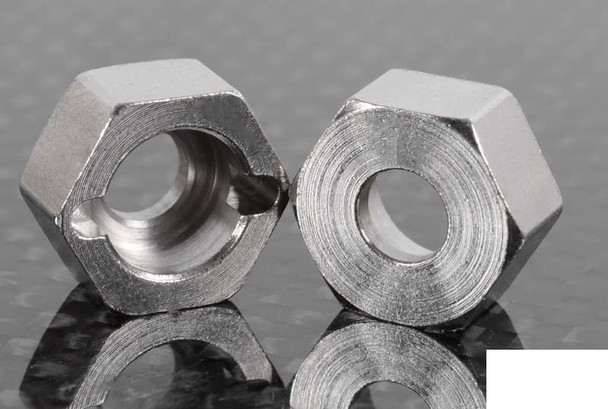 Bully 2 12mm Front Axle Hex 2 Hexes RC4WD Z-S0449 x2 SILVER CNC Ally rcBitz Ltd