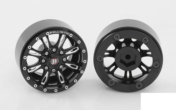 CLEARANCE 30% DISCOUNT RC4WD Ballistic Offroad Scythe 1.9" Beadlock Wheels Z-W0217 12mm Hex Off Road