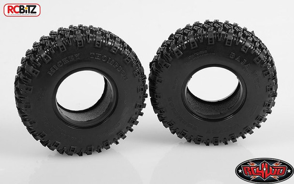 Mickey Thompson 1.9 Baja MTZ Scale Tires Comp Soft Sticky w/ Foams Z-T0061 RC4WD