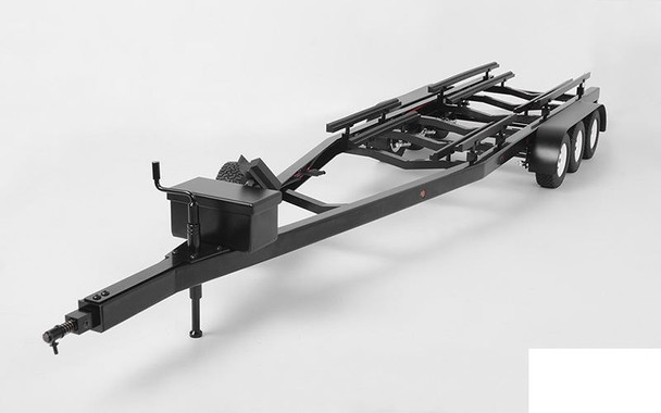 BigDog 1/10 Triple Axle Scale Boat METAL Trailer Z-H0011 Lights RC4WD TOY Ramps
