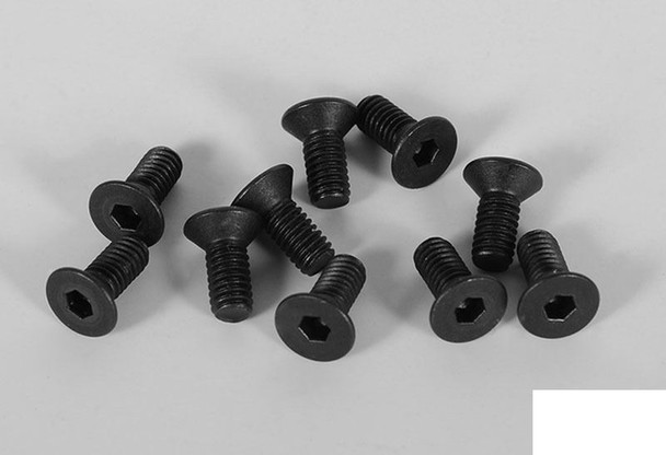 Steel Flat Head Socket Cap Screws M2.5 x 6mm 10 Z-S1205 RC4WD Beadlock Screw RC