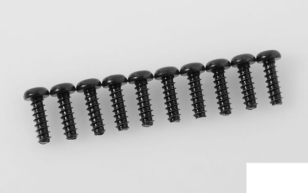 Button Head Self Tapping Screws M2.5 X 8mm BLACK Z-S1572 RC4WD Body Axle screw