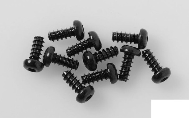 Button Head Self Tapping Screws M2.5 X 6mm BLACK Z-S1570 RC4WD Body Screw K5