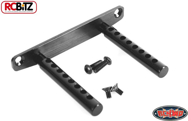 UNIVERSAL Tough Armor Rear Machined Bumper Mount for Trail Finder & SCX10 METAL