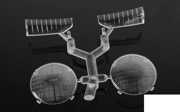 RC4WD Mojave II Round Headlights & Marker Indicator Turn Lights Z-B0199 Marlin