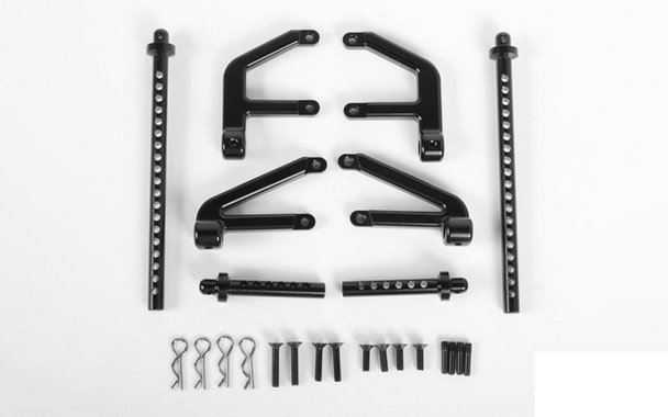 RC4WD Lexan Body Mounting System for TF2 LWB Z-S1895 eg SCX10 II Body