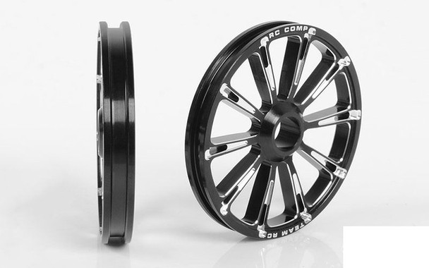 RC4WD RC Components Hammer 2 Drag Race FRONT Wheels Z-W0110 CNC Billet RC