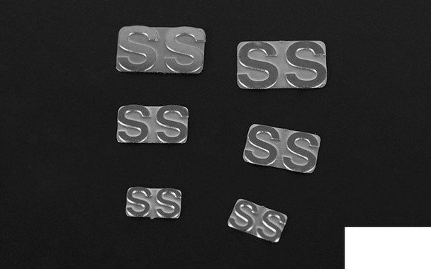 CLEARANCE 30% DISCOUNT RC4WD 1/10 SS Emblem Set Z-S1137 S S logo 3 SIZES Metal badge 10th RC TOY