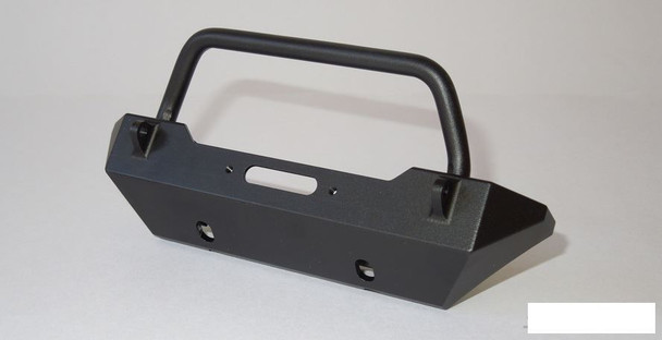 SSD Rock Shield Narrow Winch Bumper SCX10 BLACK SSD00138 Warn Ox 3Racing